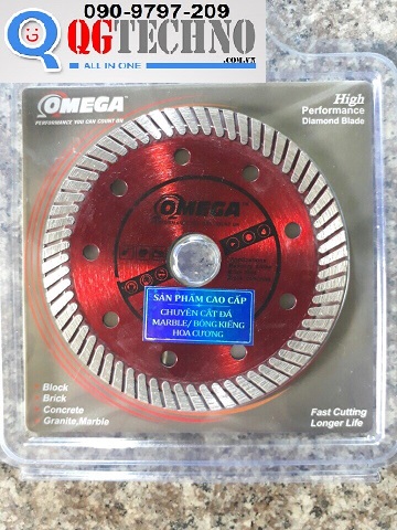 Lưỡi cắt Omega 9 lỗ 105mm