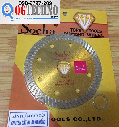 Lưỡi cắt Kim cương Cắt đá bóng kiếng Socha