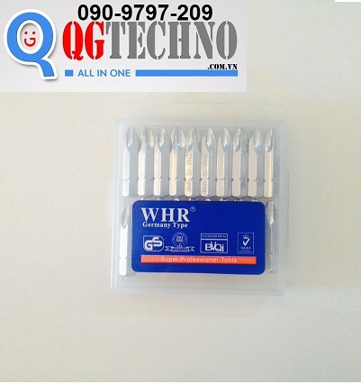 Mũi vít đóng Bake WHR xi bóng