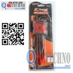 Bộ lục giác bông dài nâu 9 món (T10-T50) KAPUSI Japan