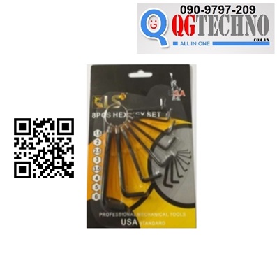 Bộ lục giác móc 9pcs 578