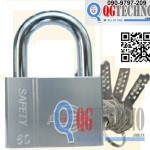 Ổ khóa Alex trắng bấm chìa vi tính thường 40mm