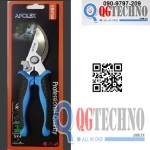 Kéo cắt đa năng  APOLEX  xanh đen lưỡi cong