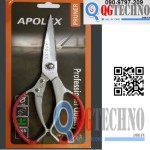 Kéo cắt đa năng  APOLEX Bạc đỏ