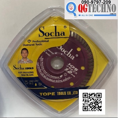 Lưỡi cắt SOCHA TOPE  105 đỏ tốt
