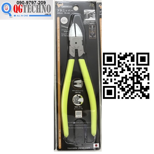 Kìm cắt nhựa 8 inch Nhật Bản Tsunoda King TTC Japan PN-200