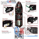 Kìm điện đa năng (Insulated & Non-insulated) Nhật Bản Tsunoda King TTC Japan AP-02