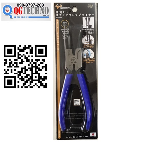 Kìm mở phe mũi thẳng 7 inch Nhật Bản Tsunoda King TTC Japan SES-175P