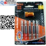 Mũi vít máy 2 đầu chống trượt có từ hít 5pcs KAPUSI Japan