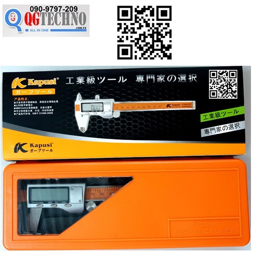 Thước Kẹp-Cặp Điện Tử 0-150mm ( 1T5 ) KAPUSI Japan - Ảnh 2