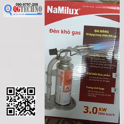 Khò gas đế Namilux 191SP