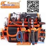 Túi đeo thắt lưng đựng đồ nghề cao cấp 7 ngăn KAPUSI K-9986